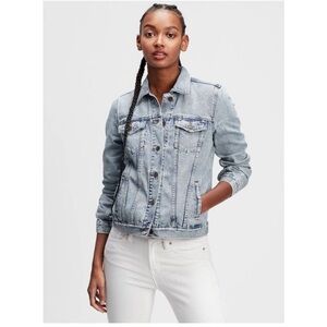 Old Navy Women’s Denim Jacket Sz XS Icon Light Wash